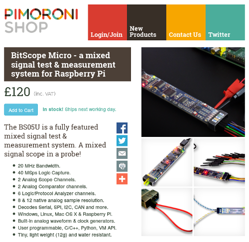 BitScope Micro & Raspberry Pi - the perfect combination !