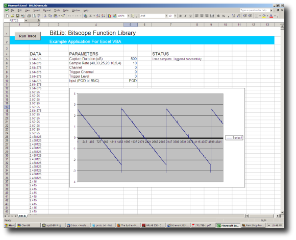 BitLib Spreadsheet Application